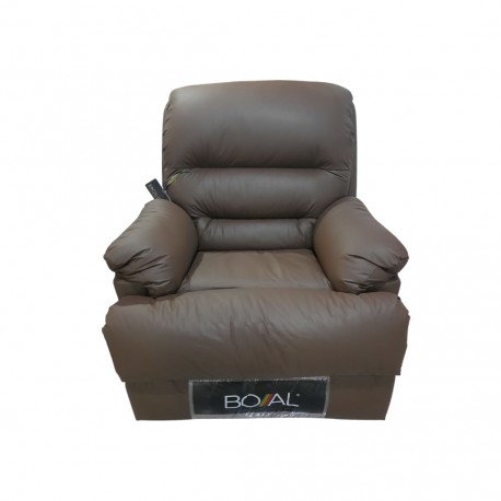 Reclinable Aspen Almond eléctrico café chocolate