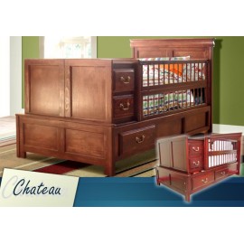 Cuna cama corral Chateau Cherry