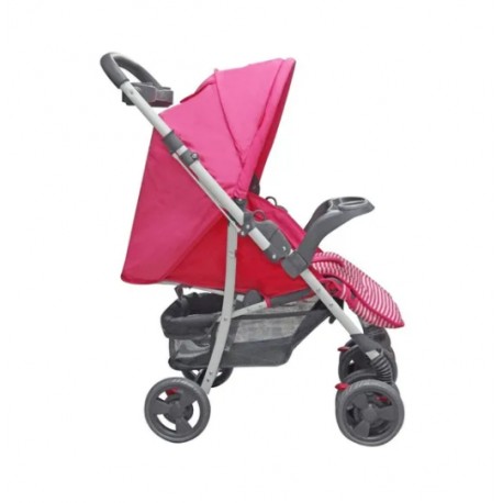 Carriola Travel System Stripes Rosa