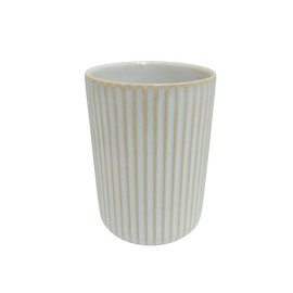 Vaso porcelana marfil